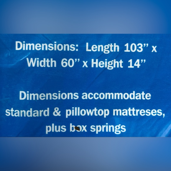 Pak’N’Move mattress bag, Queen size. Fits pillow top also. - Picture 4 of 4